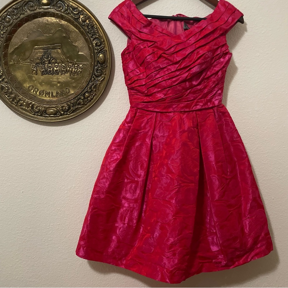 Theia Rose Cocktail Dress